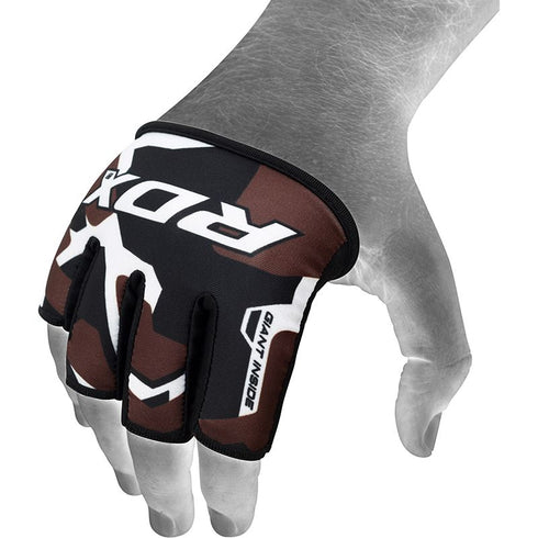 RDX 4B Brown Weight Lifting Grips